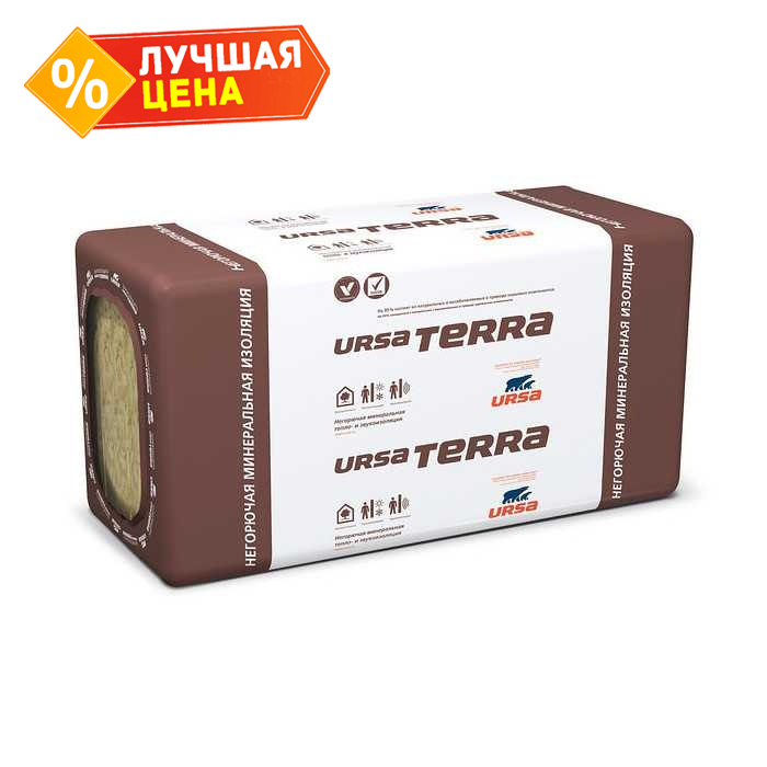 Утеплитель Ursa Terra 50х610х1250